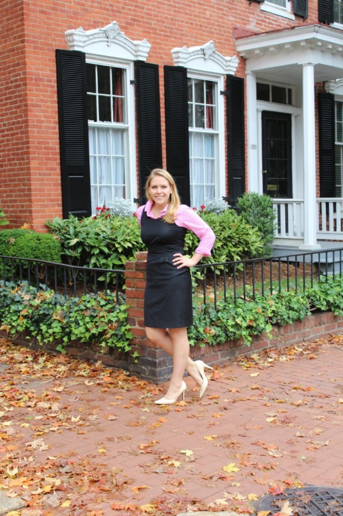 DC Girl in Pearls | Fall Layering for Work ft. J.Crew