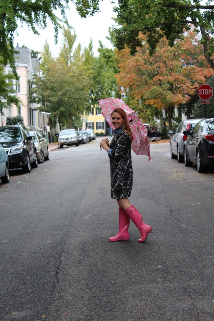 DC Girl in Pearls | Rainy Day Chambray