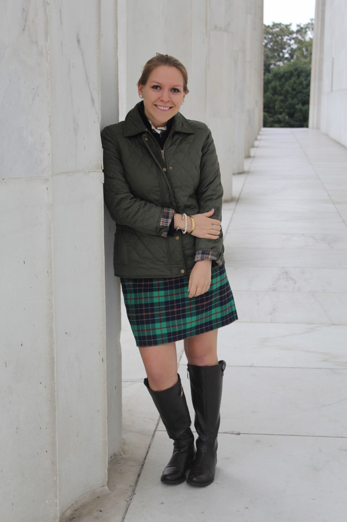 DC Girl in Pearls | mad about plaid