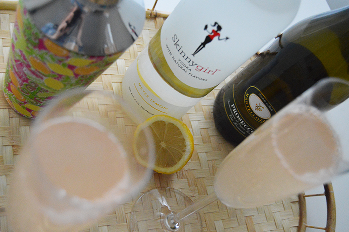 Leftover New Year's Prosecco? Make a Skinnygirl 75 Cocktail - DC Girl in Pearls