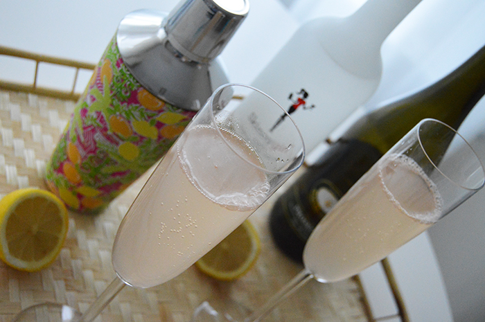 Leftover New Year's Prosecco? Make a Skinnygirl 75 Cocktail - DC Girl in Pearls