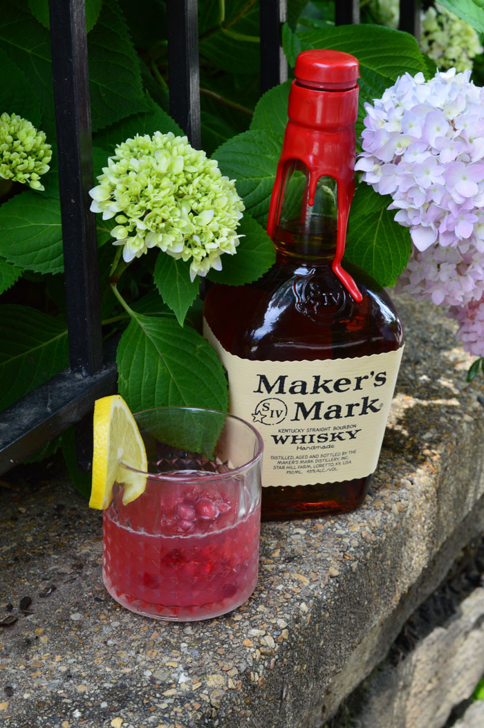 Belmont Jewel Cocktail with Maker's Mark | dcgirlinpearls.com