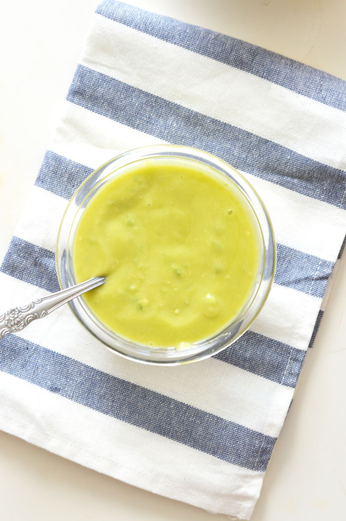 Spicy Avocado Dressing | @dcgirlinpearls