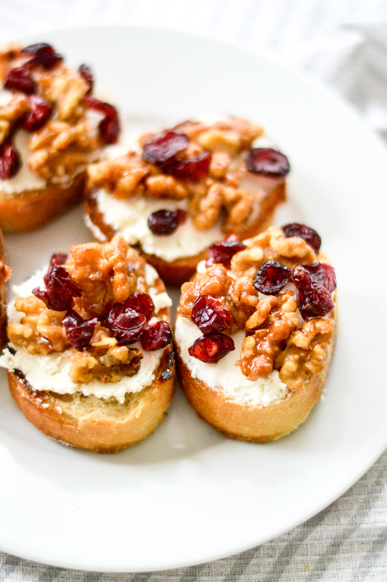 Candied Walnut Tartines - DC Girl in Pearls
