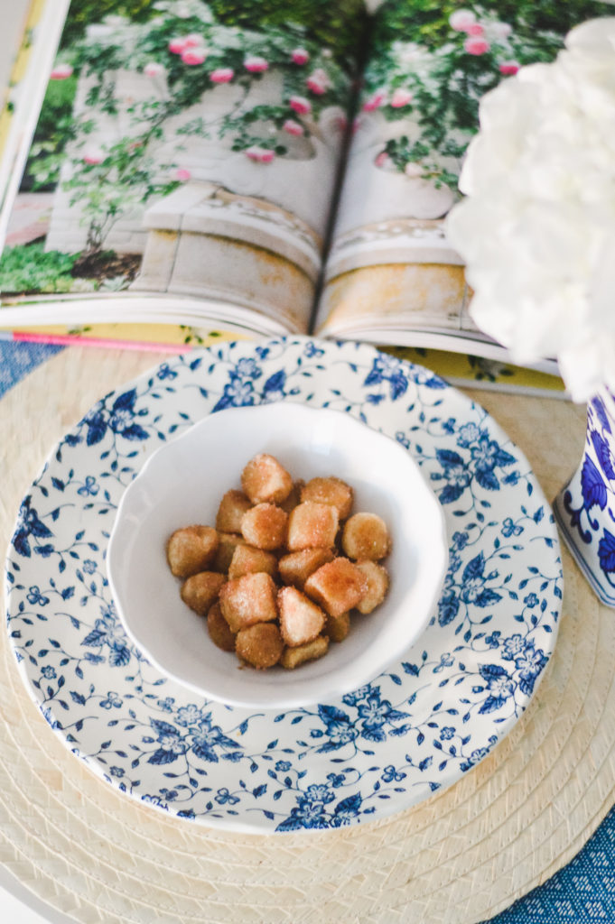 French Toast Bites with Trader Joe's Cauliflower Gnocchi - DC Girl in Pearls