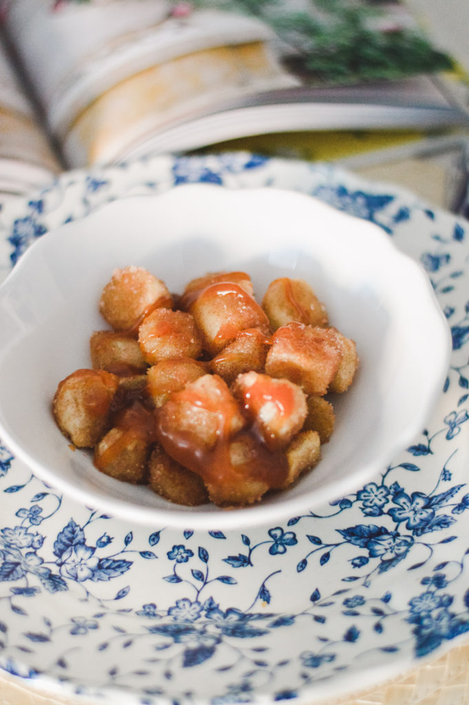 French Toast Bites with Trader Joe's Cauliflower Gnocchi - DC Girl in Pearls