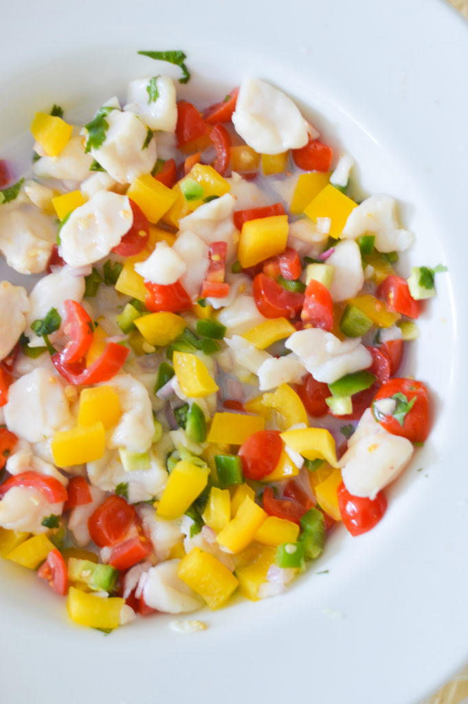 Easy Ceviche Recipe - dcgirlinpearls.com