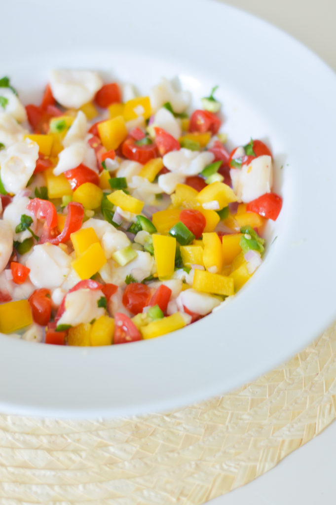 Summer Ceviche Recipe - dcgirlinpearls.com