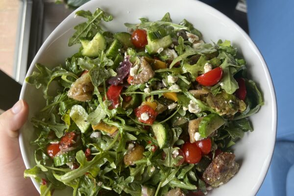 Mediterranean Inspired Vegeterian Salad
