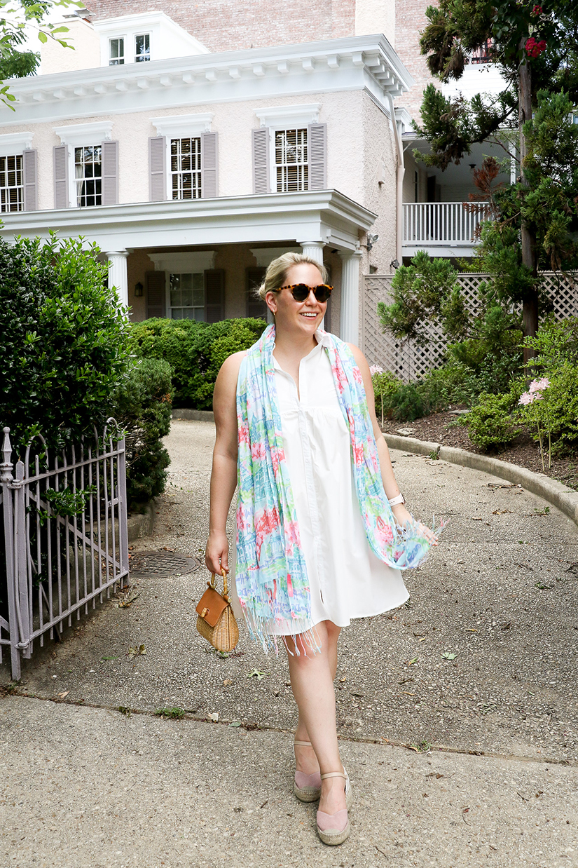 Styling A Sleeveless Shirtdress For Summer