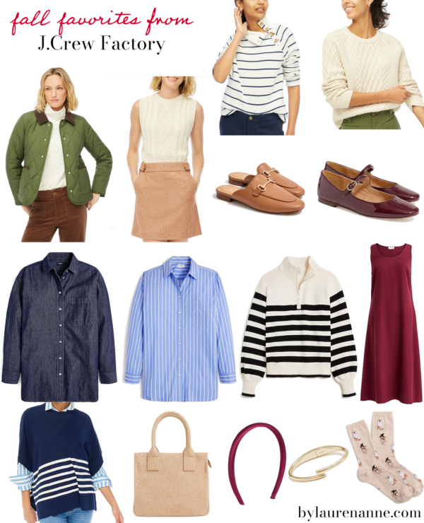 JCrew Factory Fall 2024 Favorites