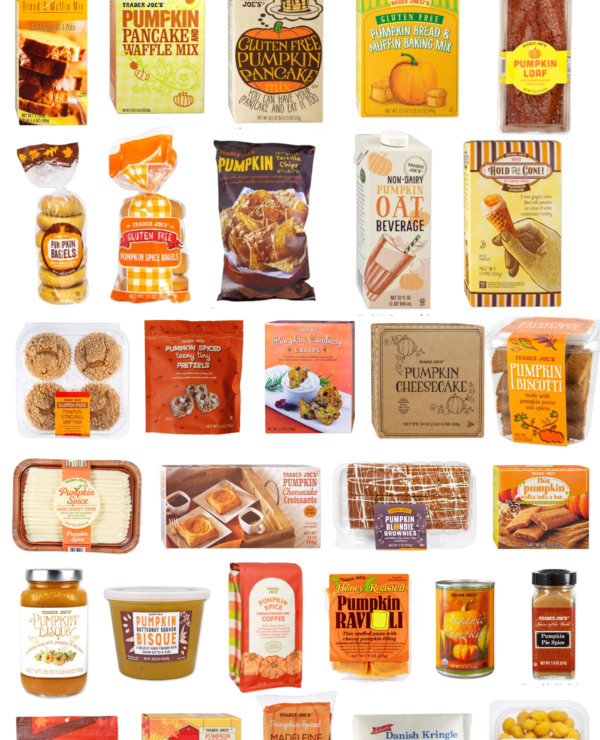 Trader Joe’s Pumpkin Products